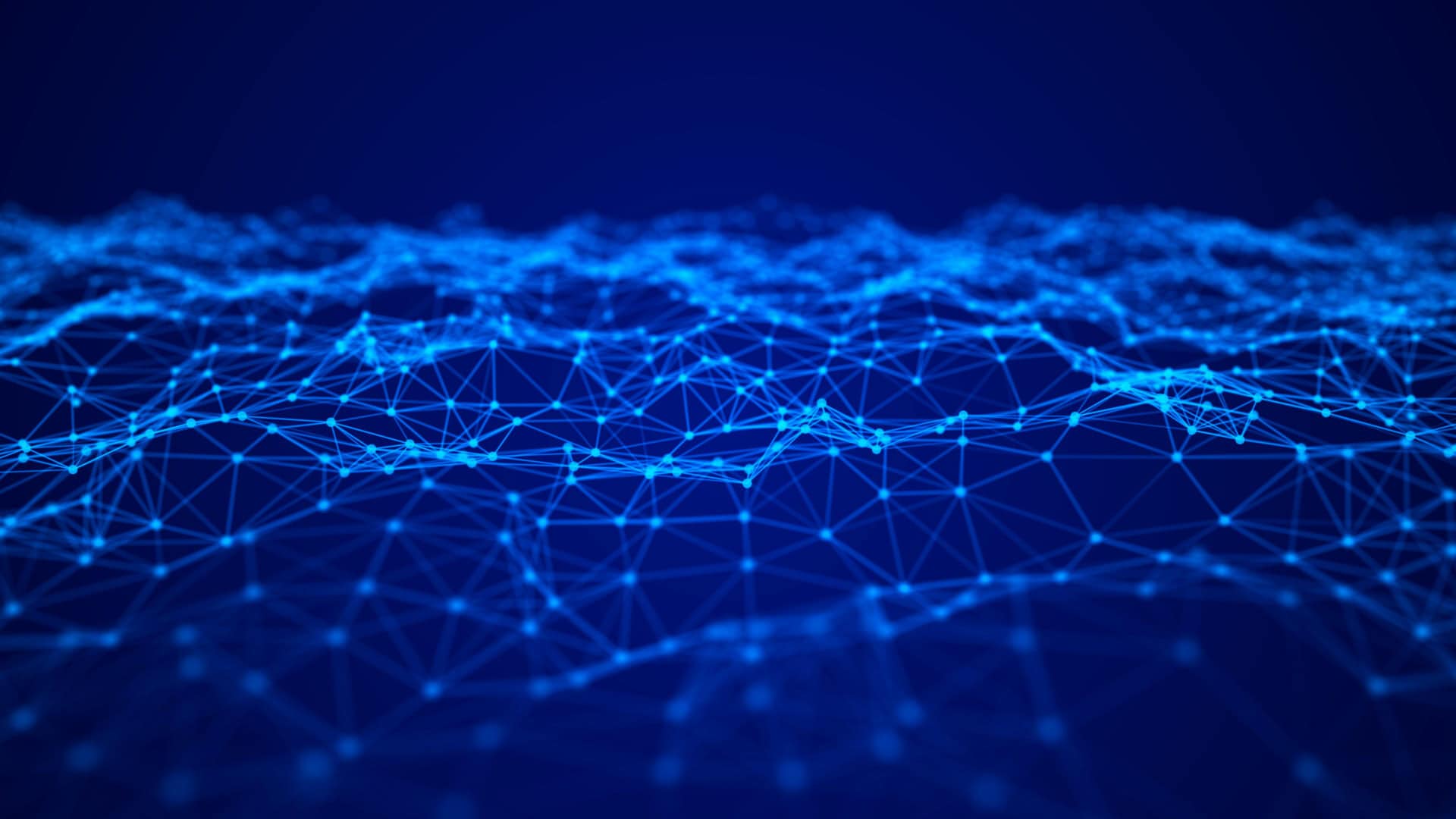 Abstract technology background Network connection structure